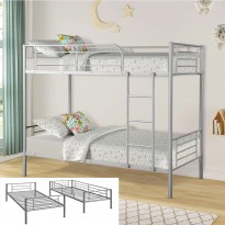 Pat supraetajat 2 persoane Maldon, multifunctional,  90x200x170 cm