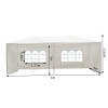 Pavilion gradina Chieti 6mx3m xInaltime 2,55m, pereti laterali